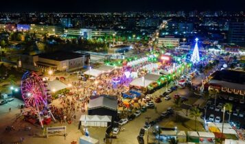 O local recebe centenas de turistas