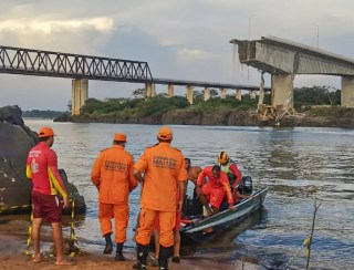 Marinha retoma busca por vítimas de queda de ponte entre MA e TO