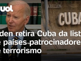 Biden retira Cuba da lista de países que patrocinam terrorismo