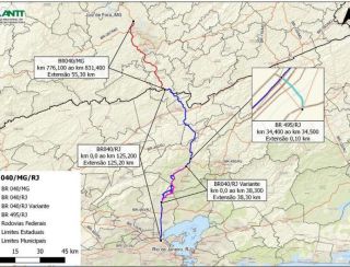 Principal ligação entre RJ e MG, BR-040 será relicitada em 30 de abril