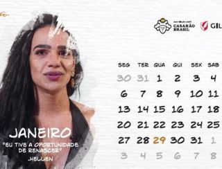 Associação LGBTQIA Casarão Brasil lança calendário trans 2025