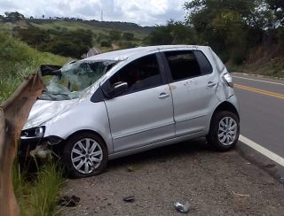 Mulher morre após ser atingida por peça de carreta em Frei Paulo