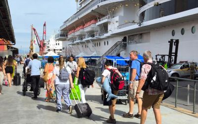 Pier Mauá recebe 43 mil turistas em navios na 2ª quinzena de janeiro