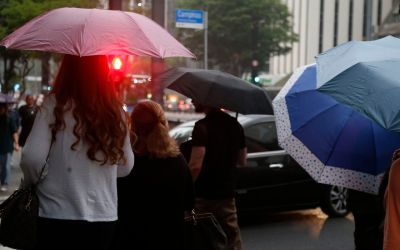 Fim de semana será de chuva em quase todo o país