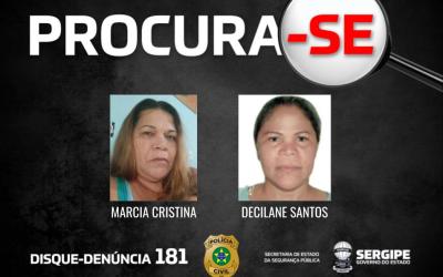 SSP divulga imagens de mulheres acusadas de planejar duplo homicídio